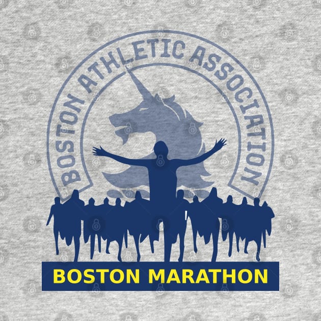 Boston marathon by ADD T-Shirt